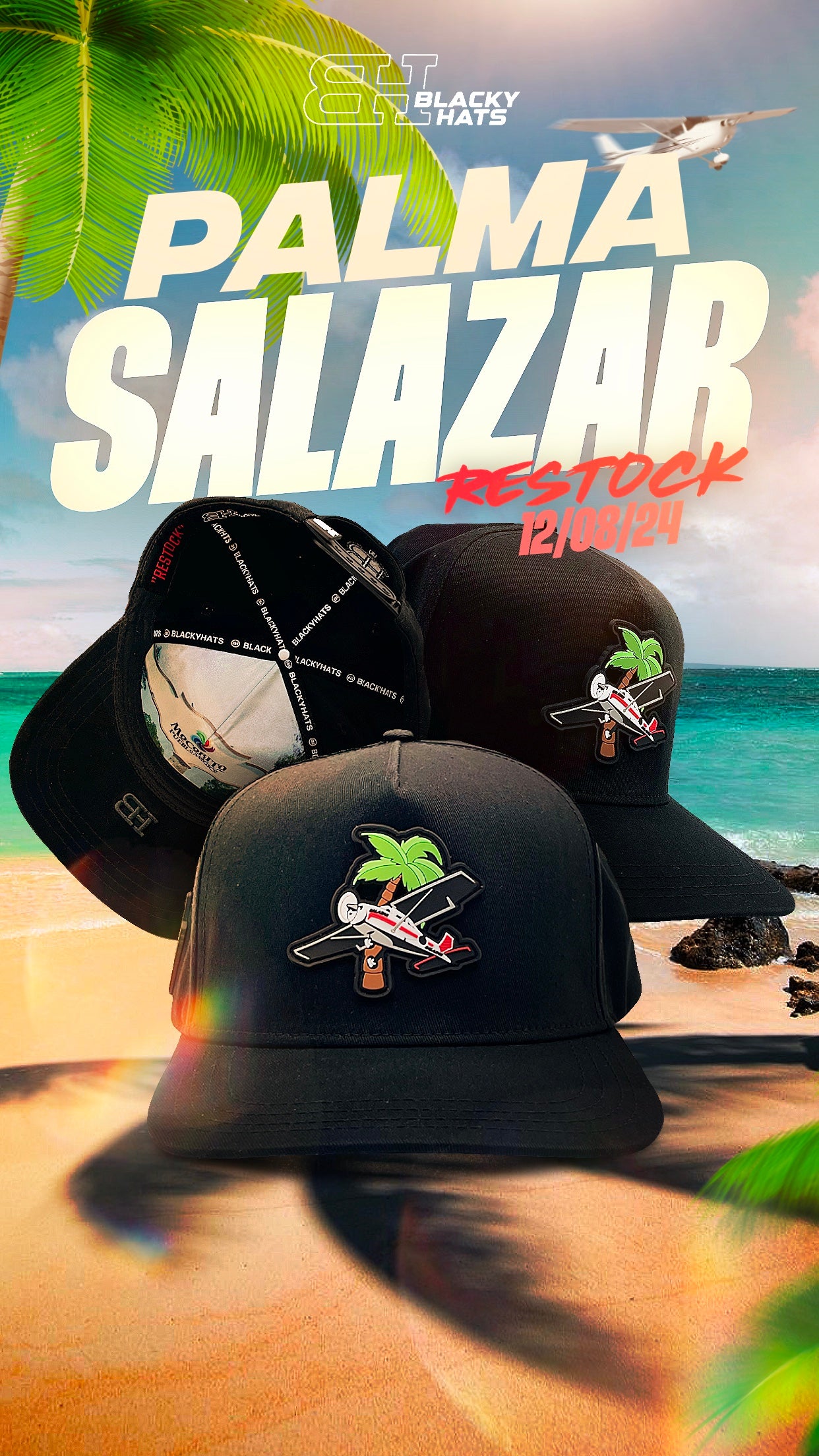 “Palma Salazar” (STRAIGHT BRIM)